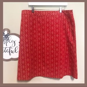 Boden skirt size 18
